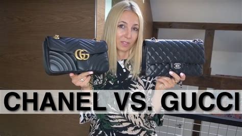 gucci vs chanel which is more expensive|Chanel vs Gucci bag.